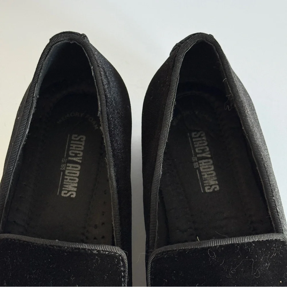 Stacy Adams Savian Velour Slip-on Loafers Men Shoes Size 9M
